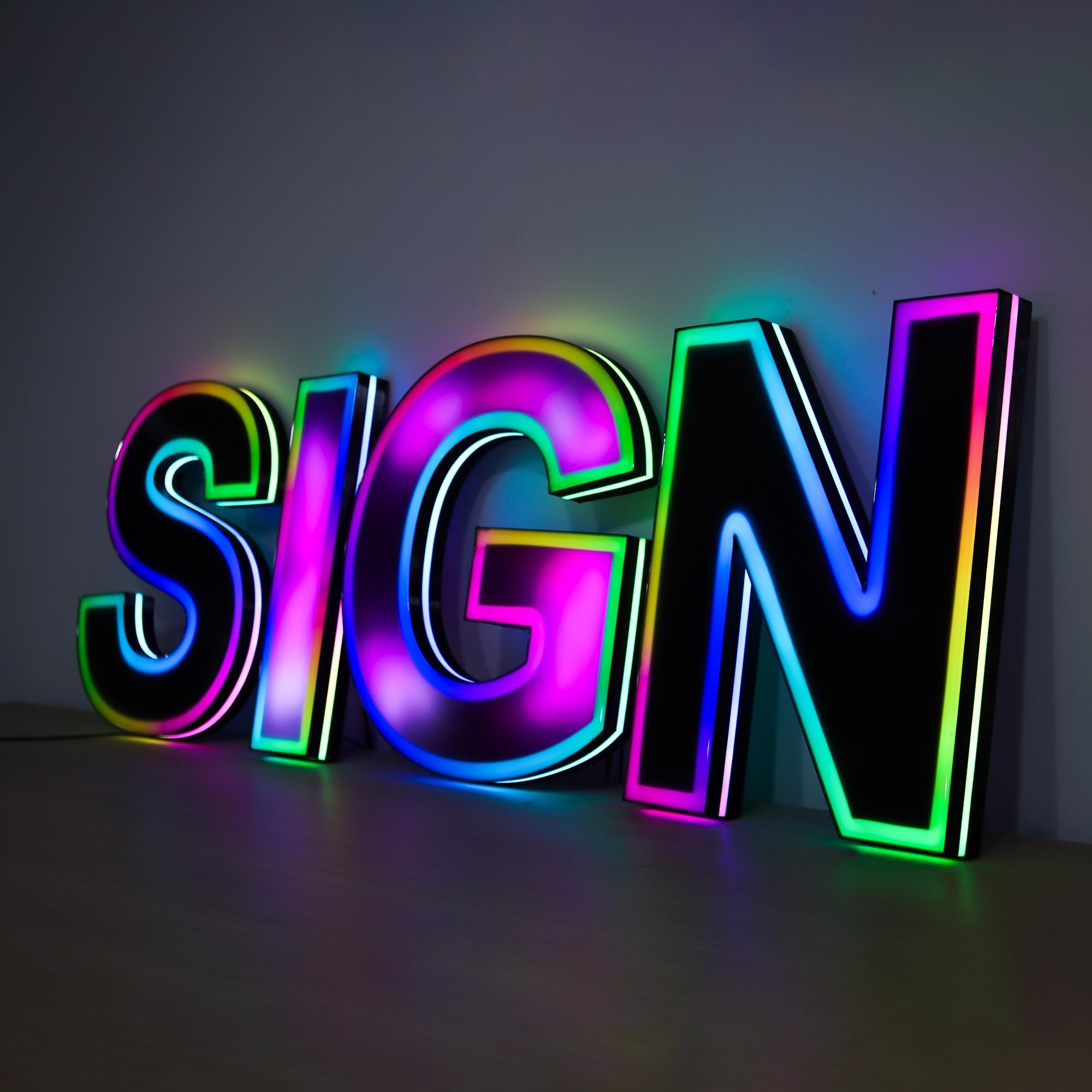 Litere Volumetrice LED